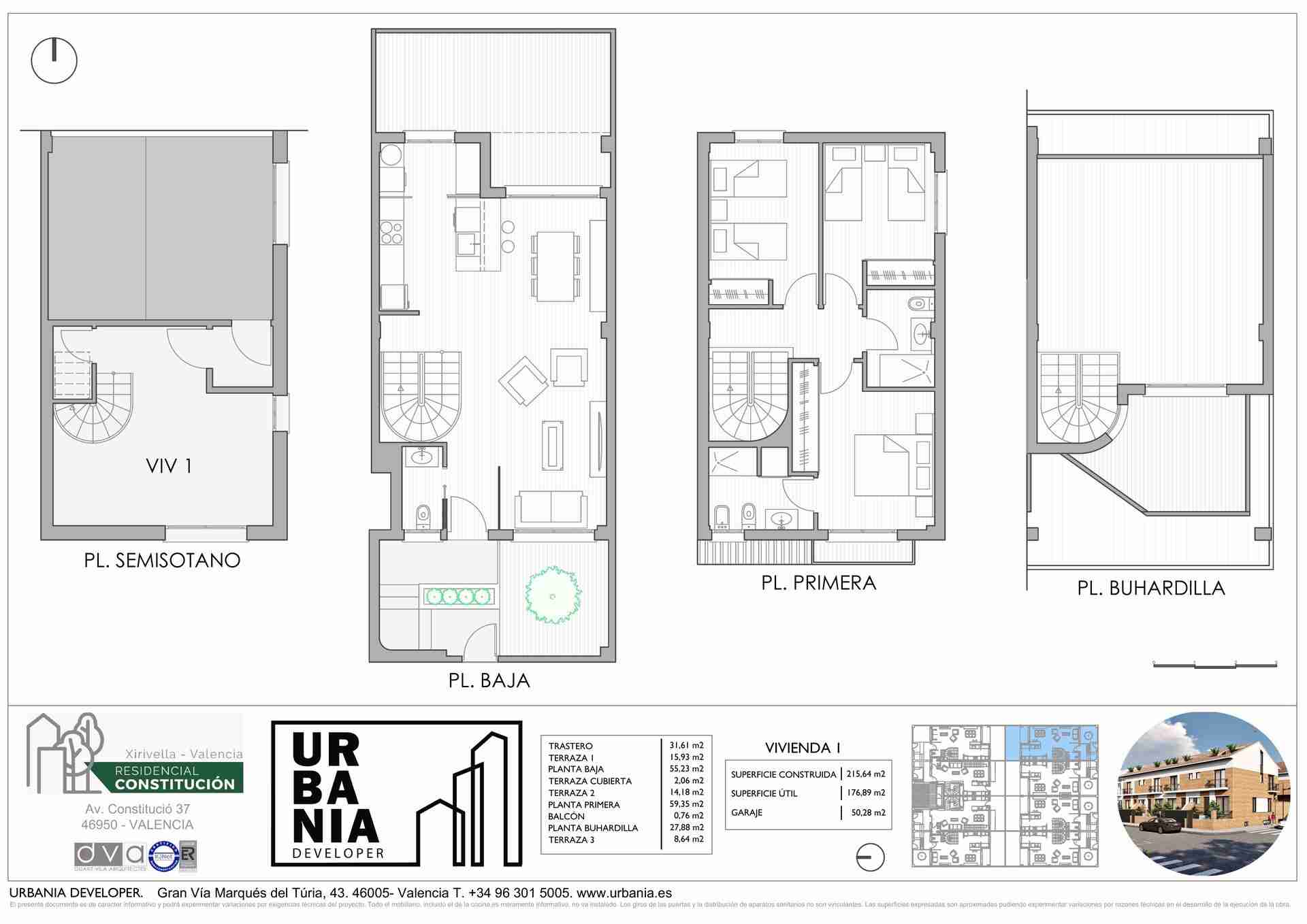 Tipología: 1 - Plano 1