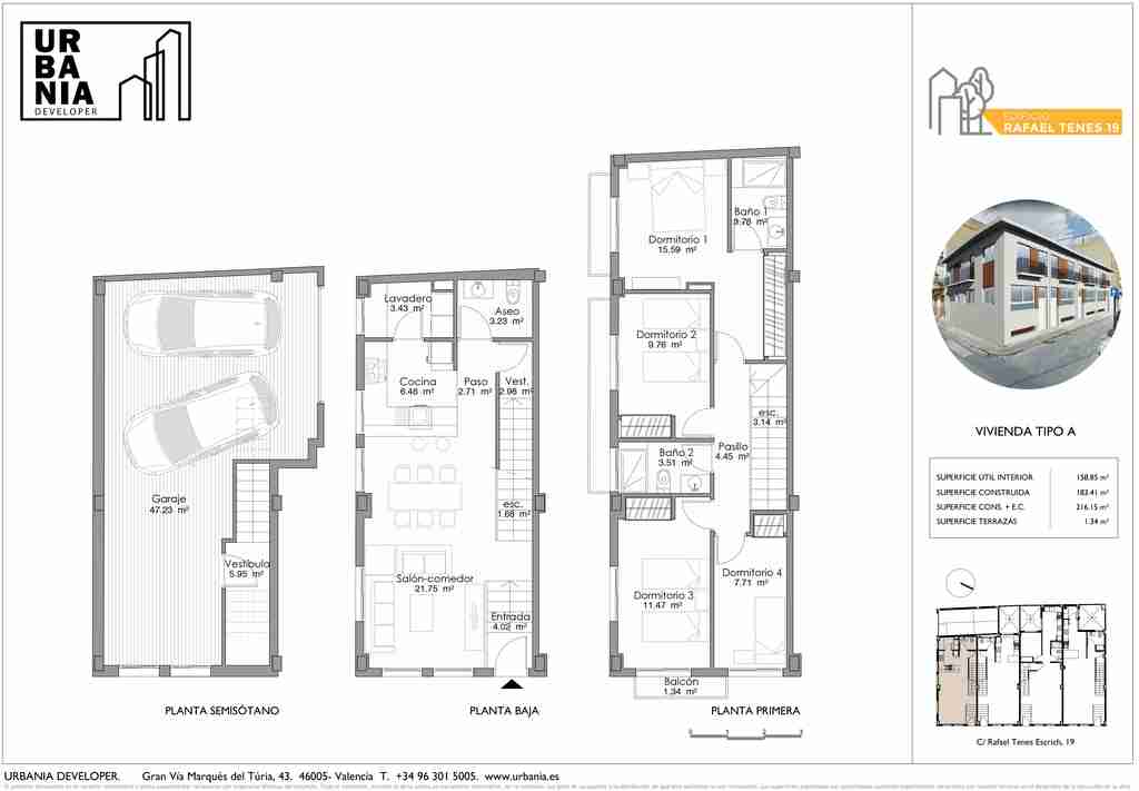 Tipología: UNIFAMILIAR A - Plano 1