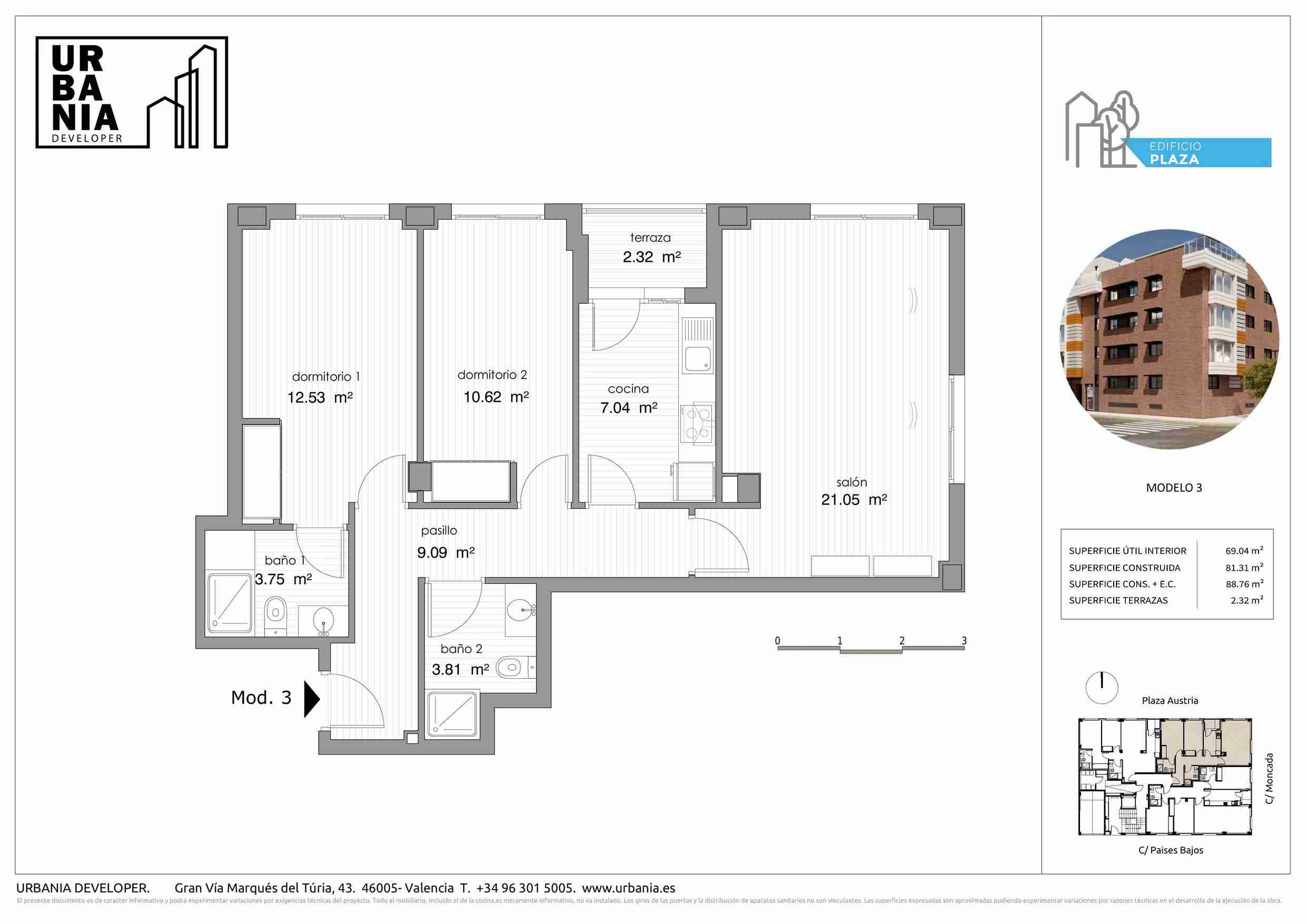 Tipología: Modelo 3 - Plano 1