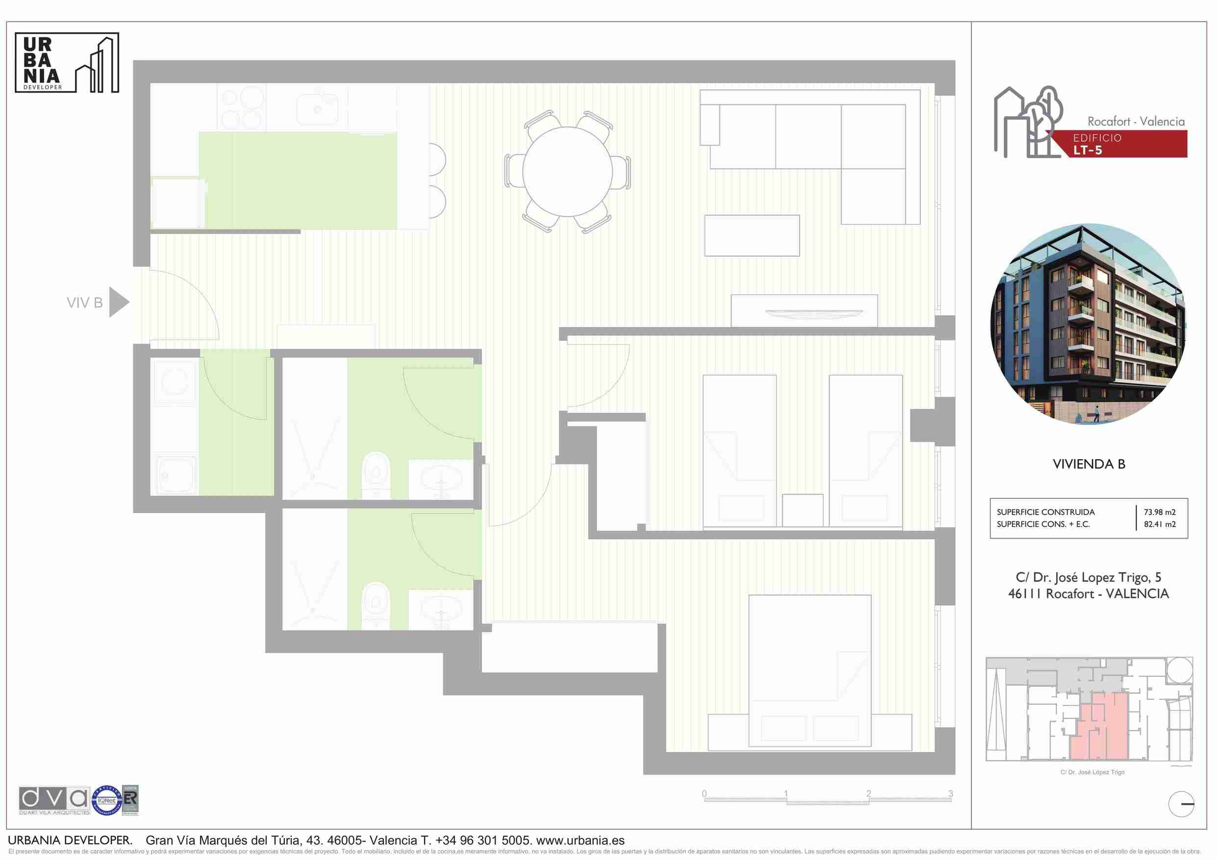 Tipología: Piso B - Plano 1