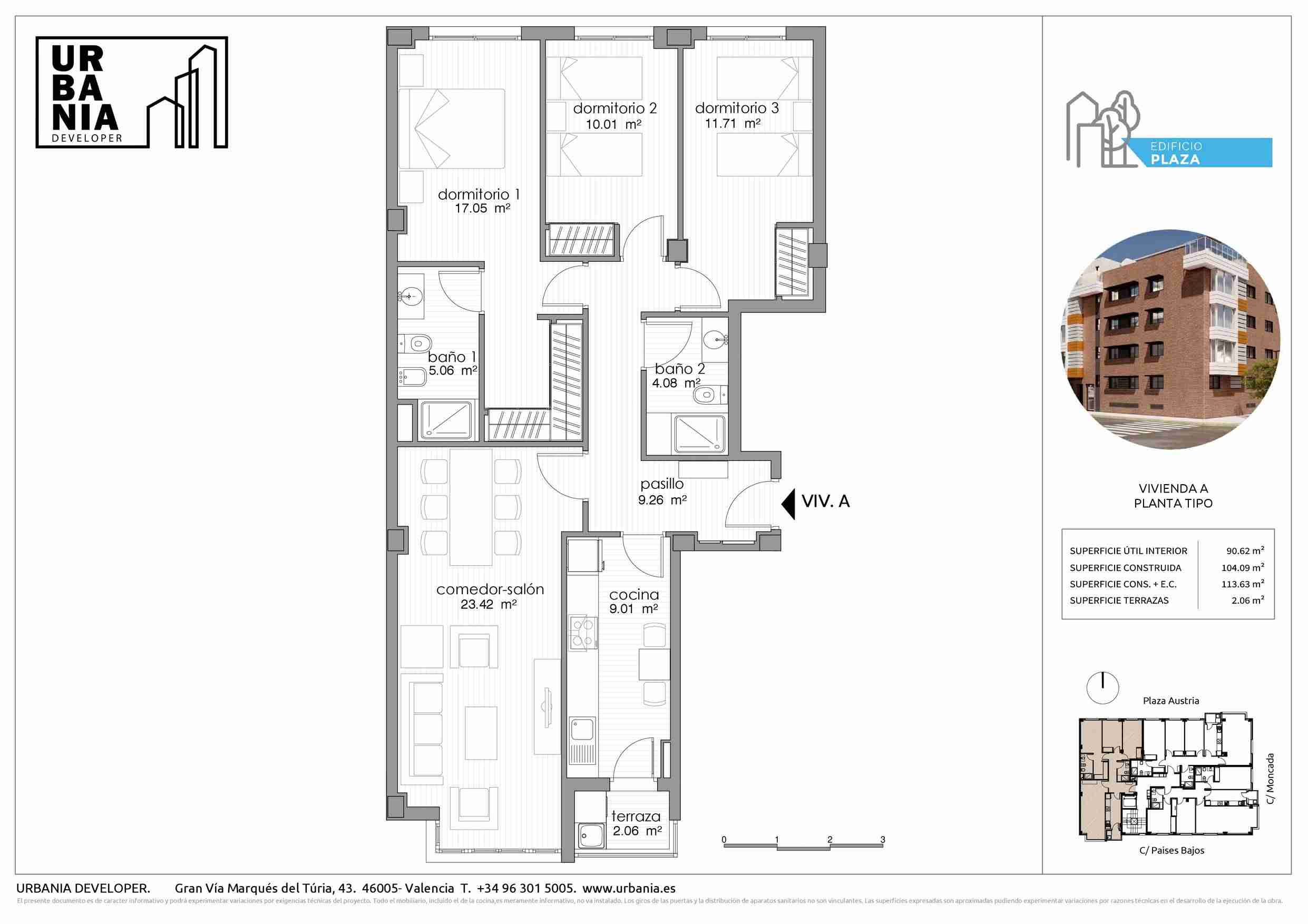 Tipología: Piso A - Plano 1